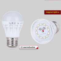 Светодиодная лампочка 3W/E14