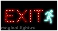 Рекламная табличка "Exit"